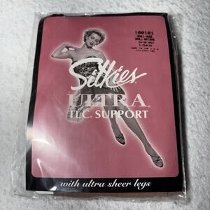 Vintage Silkies Ultra TLC Support Pantyhose 100101 Small-Nude Size S SEALED